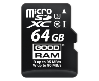 GOODRAM MicroSDXC 64GB 95MB/s M3AA-0640R11-DD - 309242 - zdjęcie 2
